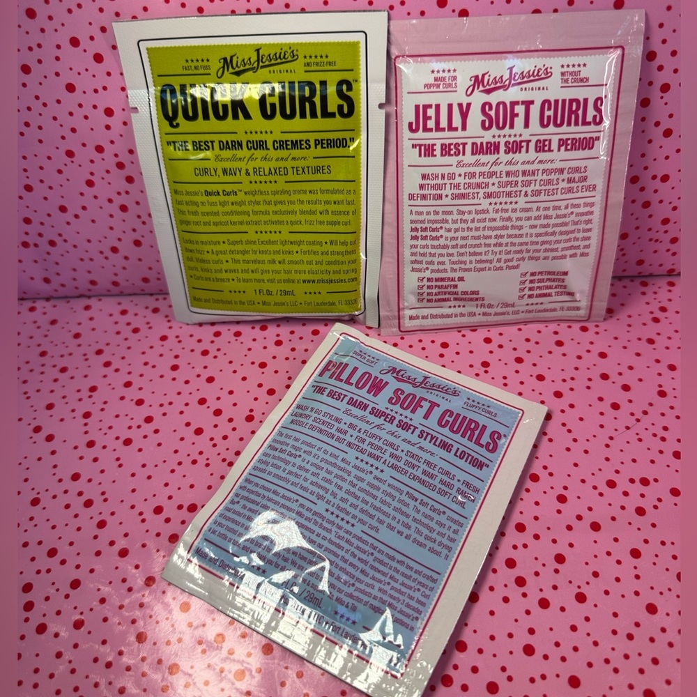 Miss Jessie Curl Variety pack 3 1-oz packages sold as set - Picture 2 of 6